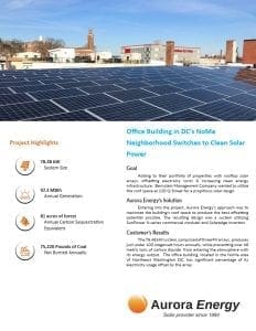 120 Q Street solar array case study