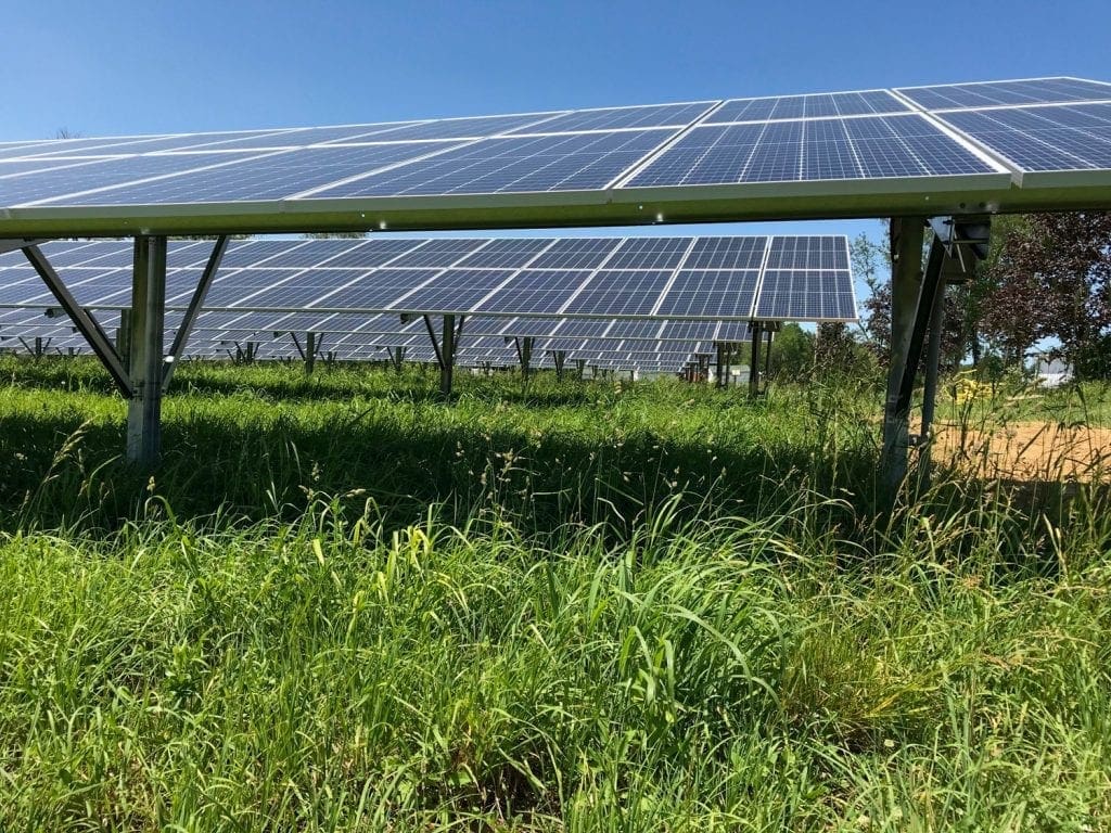 Solar farm Maryland commercial installer Aurora Energy Inc.