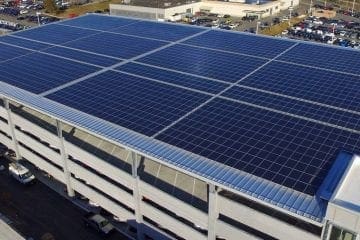 largest solar array car dealership Fitzmall Aurora Energy Inc. solar installer