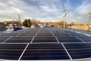 Baltimore rooftop solar array