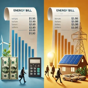 Solar panel cost savings showing the financial impact and ROI